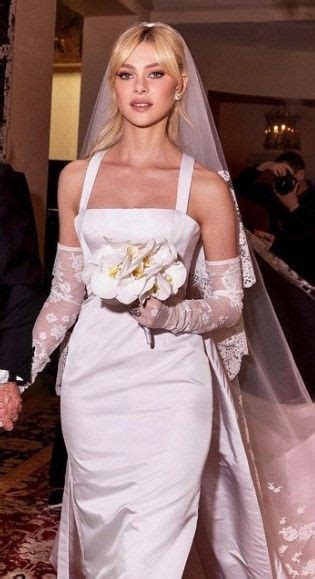 nicola peltz wedding dress photo.